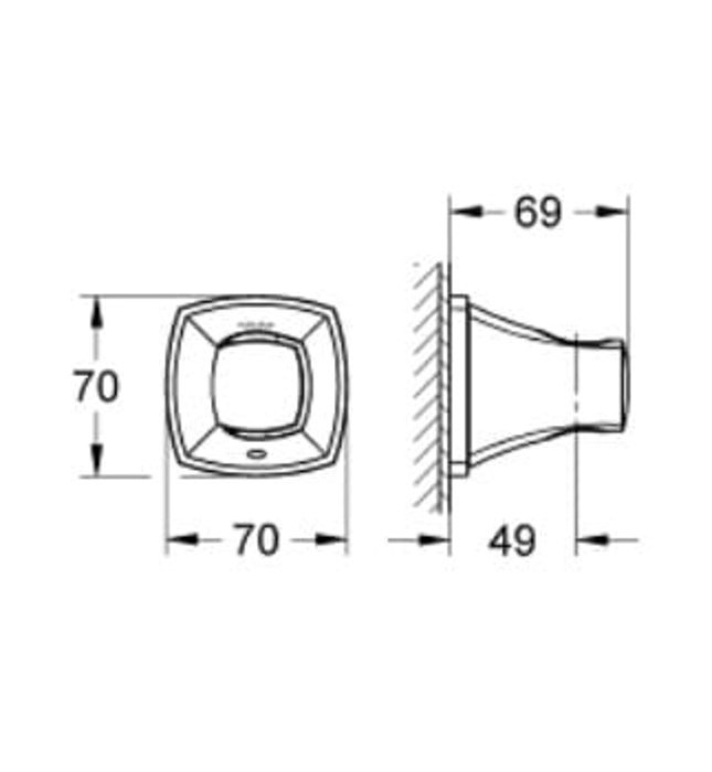 Gác Sen Nhập Khẩu Đức Grohe 27969IG0