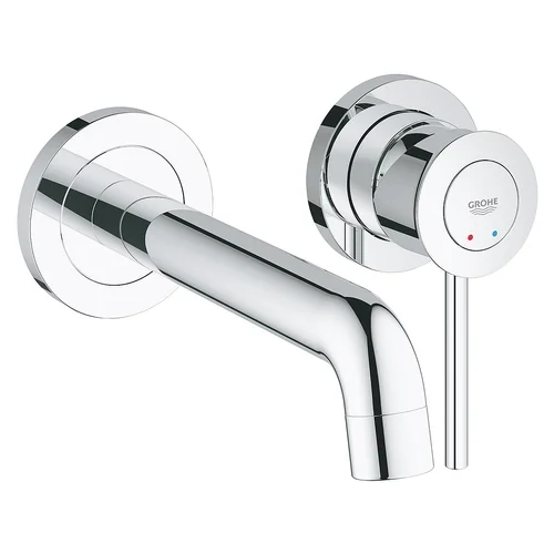 Vòi Chậu Lavabo Nóng Lạnh Gắn Tường Đức Grohe 20292000