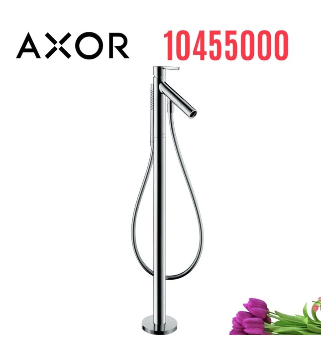 Vòi Sen Bồn Tắm Nóng Lạnh Đặt Sàn Đức Axor Starck. 10455000