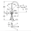Vòi Chậu Rửa Bát Cần Cứng Đức Grohe 32918000