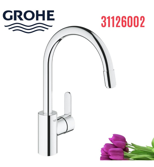Vòi rửa bát nóng lạnh Grohe 31126002