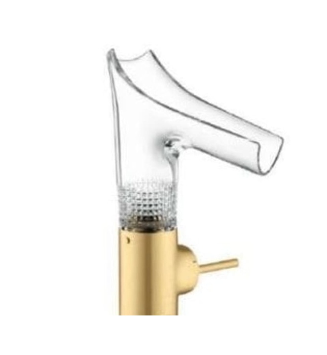 Vòi Lavabo Nóng Lạnh Kính Trong Đức Axor Starck 12122300