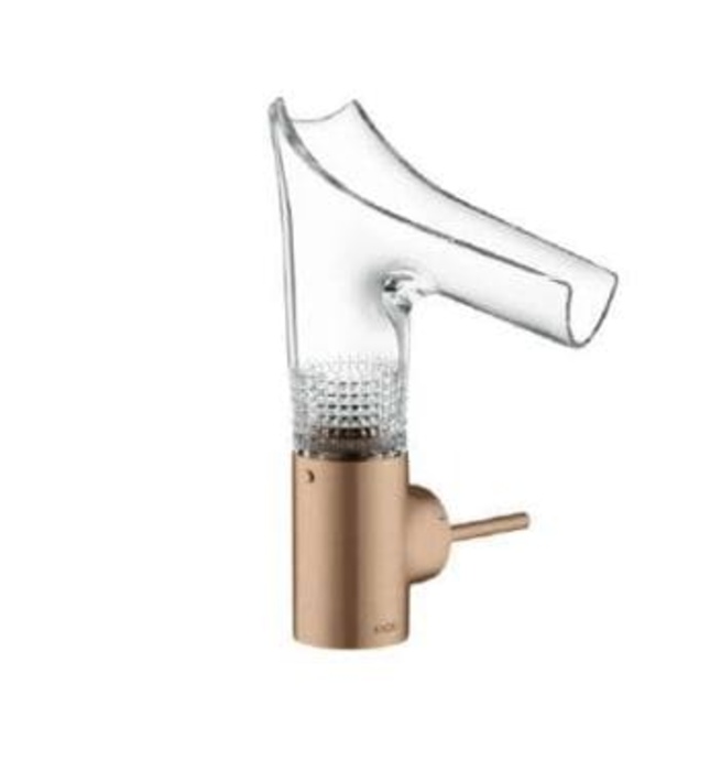 Vòi Lavabo Nóng Lạnh Kính Trong Đức Axor Starck 12122000