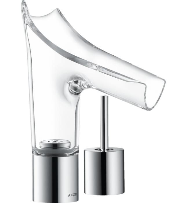 Vòi Lavabo Nóng Lạnh Kính Trong Đức Axor Starck V 12115140