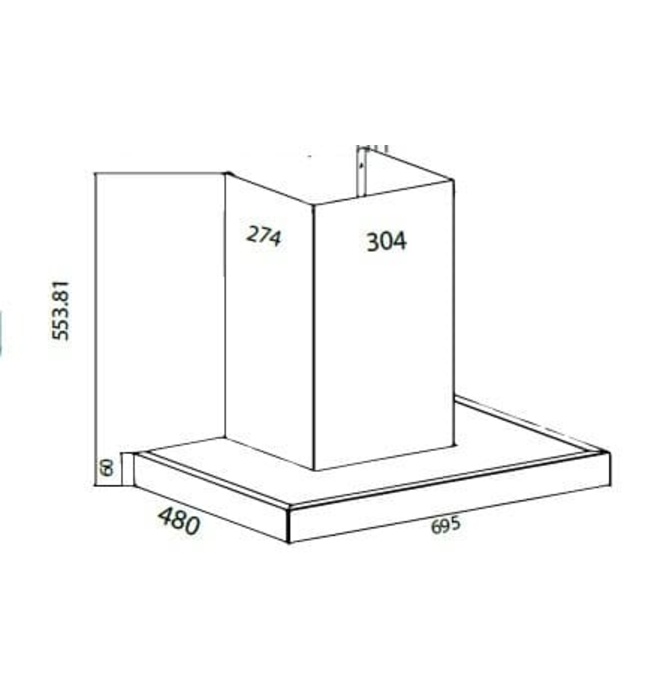 Máy hút mùi Canzy CZ Pro 333S