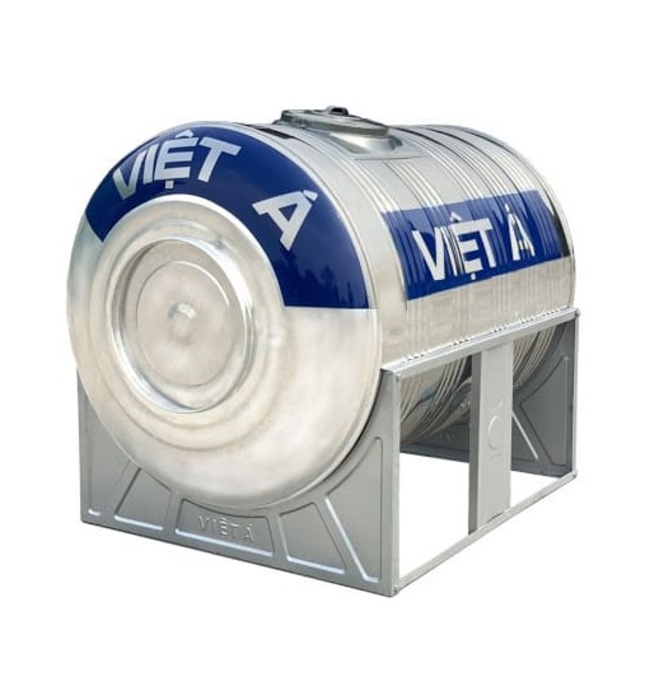 Bồn Nước Inox SUS304 Việt Á 3500L Nằm VA 3500N F1200