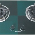 Bếp gas âm 2 lò Canzy CZ 102 xanh đen