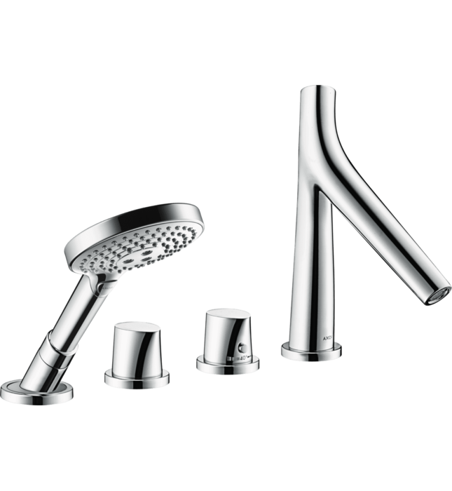 Vòi Sen Bồn Tắm 4 Chân Gắn Bồn Đức Axor Starck Organic 12425800