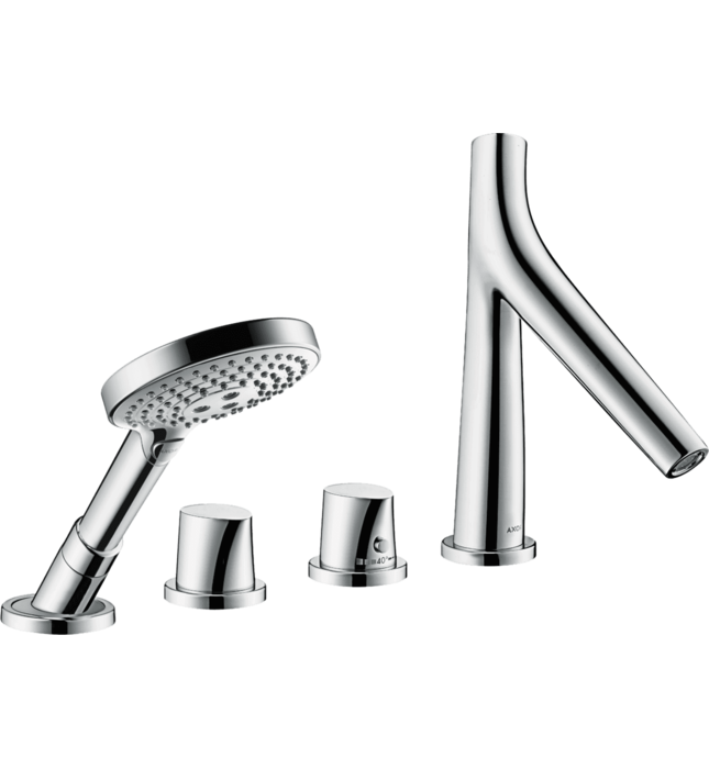 Vòi Sen Bồn Tắm 4 Chân Gắn Bồn Đức Axor Starck Organic 12426820