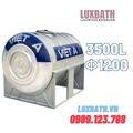 Bồn Nước Việt Á 3500L Nằm VA 3500N F1200 201