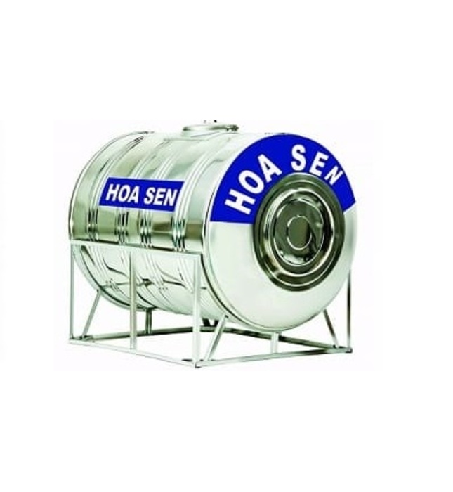 Bồn Nước Inox Hoa Sen 6000L Nằm HS 6000N F1200