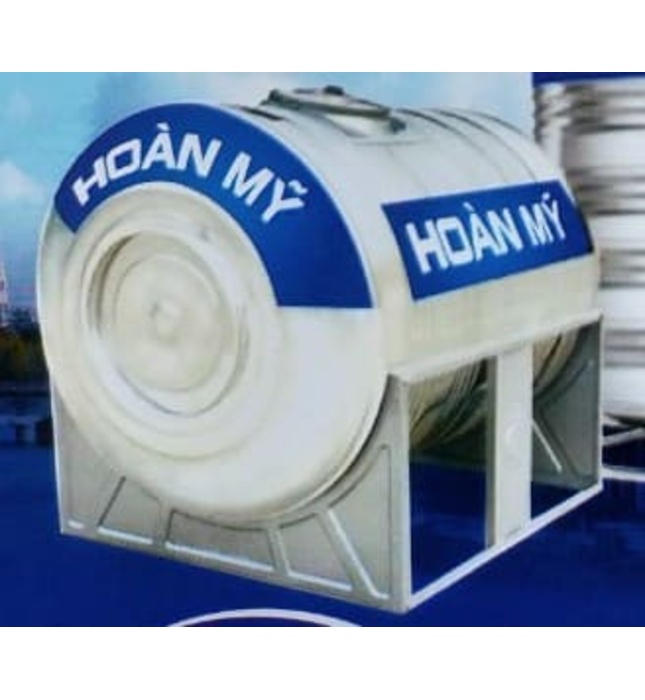 Bồn Nước Inox SUS304 Hoàn Mỹ 6000L Nằm HM 6000N F1200