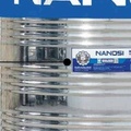 Bồn Nước Inox Nanosi 6000L Phi 1380 Đứng NA 6000D F1380