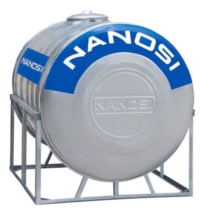 Bồn Nước Inox Nanosi 4500L Nằm Phi 1380 NA 4500N F1380