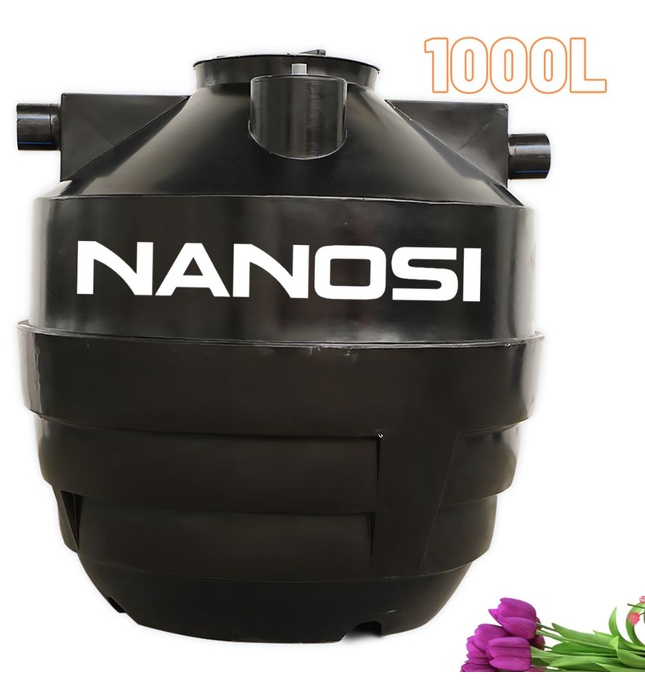 Bể Phốt Tự Hoại Thông Minh Nanosi 1000L Đứng NA 1000SE D