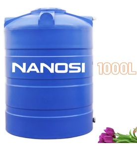 Bồn Nước Nhựa Nanosi 1000 Lít Đứng NA 1000EX D