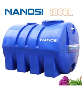 Bồn Nước Nhựa Nanosi 1000 Lít Nằm NA 1000EX N