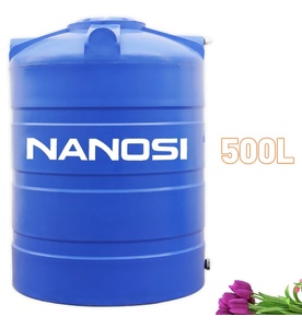 Bồn Nước Nhựa Nanosi 500 Lít Đứng NA 500EX D