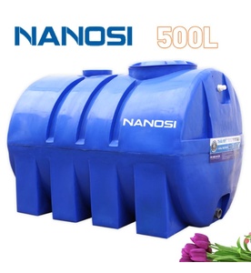 Bồn Nước Nhựa Nanosi 500 Lít Nằm NA 500EX N