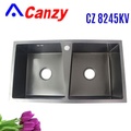Chậu rửa 2 hố cân Canzy CZ 8245KV