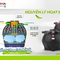 Bồn Tự Hoại Thông Minh 3 Ngăn Septic Sơn Hà 1600L Đứng SH 1600SE D