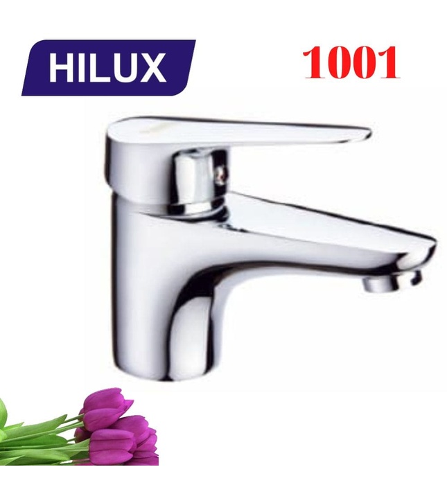 Vòi chậu Lavabo nóng lạnh Hilux 1001