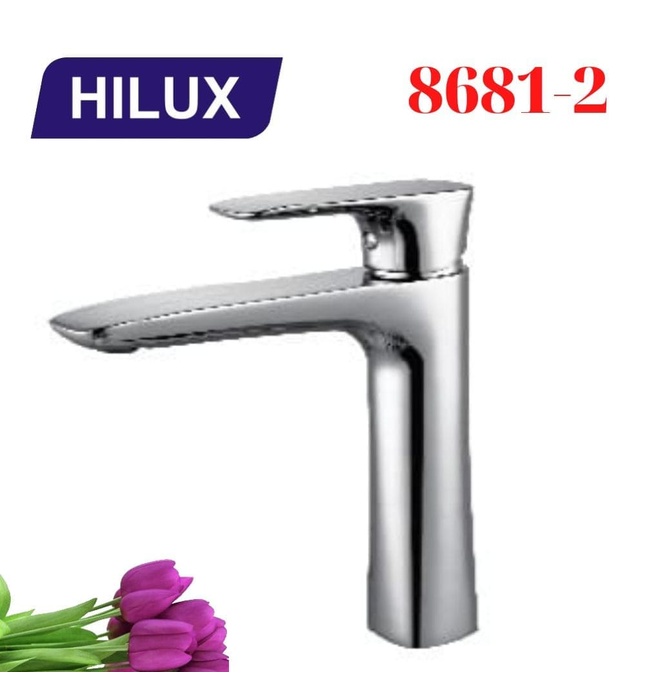 Vòi chậu Lavabo nóng lạnh Hilux 8681-2