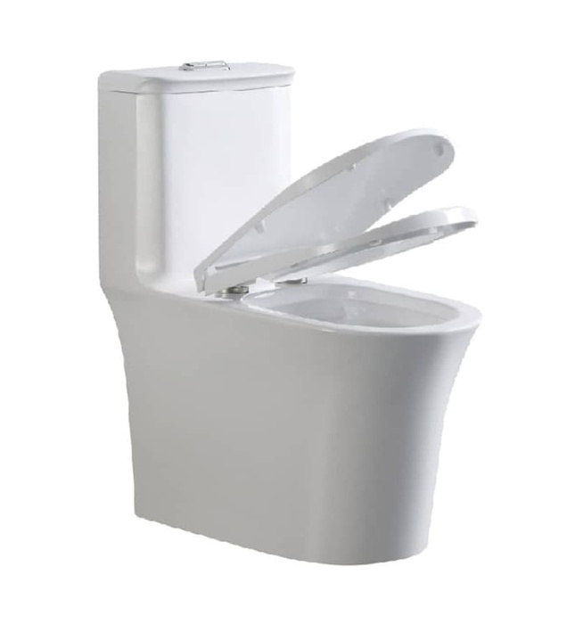 Bồn Cầu 1 Khối Nắp Êm Huge H-BC668