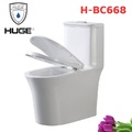 Bồn Cầu 1 Khối Nắp Êm Huge H-BC668