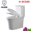 Bồn Cầu 1 Khối Nắp Êm Huge H-BC688