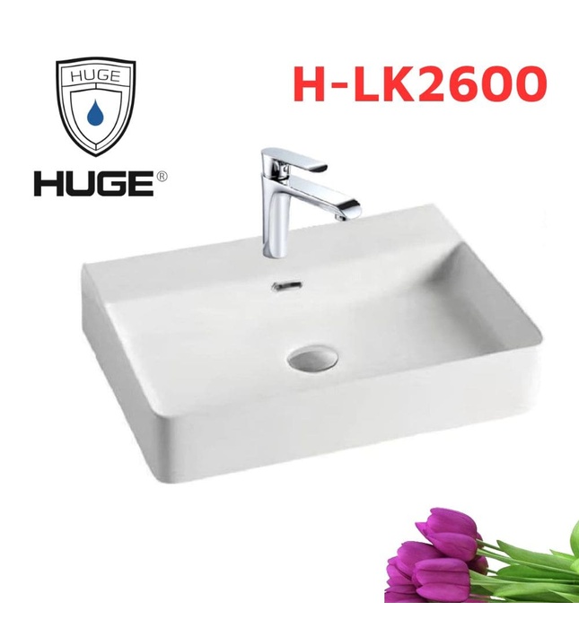 Chậu Rửa Lavabo Đặt Bàn Huge H-LK2600