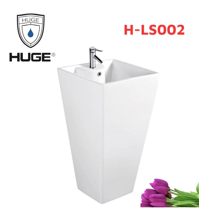 Chậu Rửa Lavabo Đặt Sàn Huge H-LS002