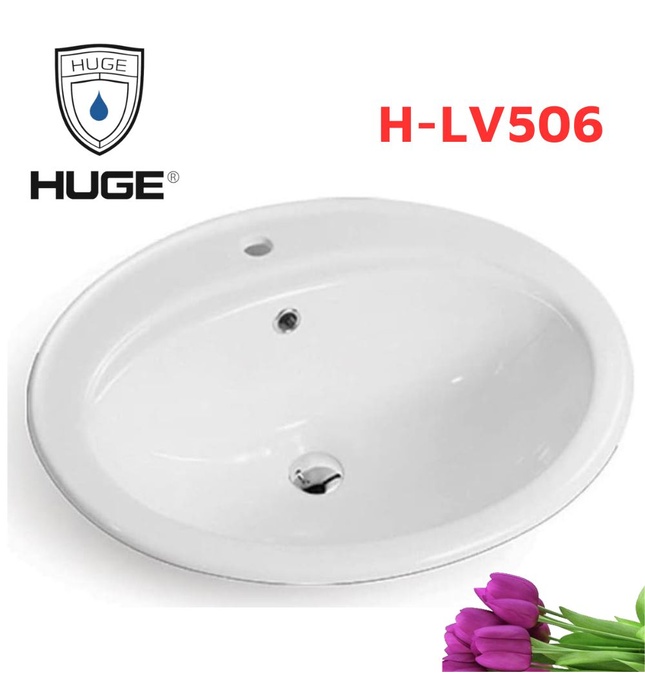 Chậu Rửa Lavabo Dương Vành Huge H-LV506