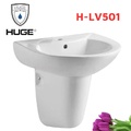 Chậu Rửa Lavabo Treo Tường Huge H-LV501