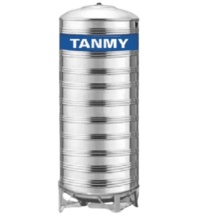 Bồn Inox Công Nghiệp Tân Mỹ 10000L Đứng Phi 1700 TM 10000D F1700