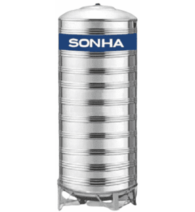 Bồn Inox Công Nghiệp Sơn Hà 10000L Đứng Phi 2200 SH 10000D F2200