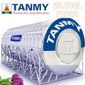 Bồn Inox Công Nghiệp Tân Mỹ 20000L Nằm Phi 2200 TM 20000N F2200
