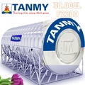 Bồn Inox Công Nghiệp Tân Mỹ 30000L Nằm Phi 2200 TM 30000N F2200