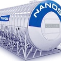 Bồn Inox Công Nghiệp Nanosi 10000L Ngang Phi 1700 NA 10000N F1700