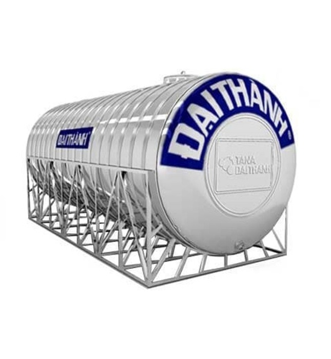 Bồn Inox Công Nghiệp Tân Á Đại Thành 12000L Nằm Phi 1700 TA 12000N F1700