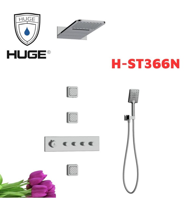 Sen Tắm Âm Tường Huge H-ST366N