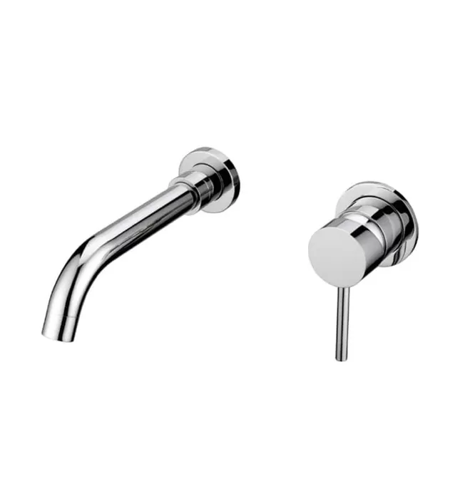 Vòi Lavabo Gắn Tường Nóng Lạnh Huge H-VT200