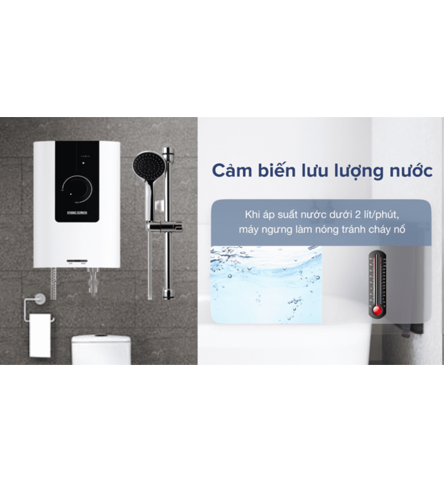 Máy Nước Nóng Trực Tiếp Đức Stiebel Eltron WS 45 EC Kèm Sen Tắm