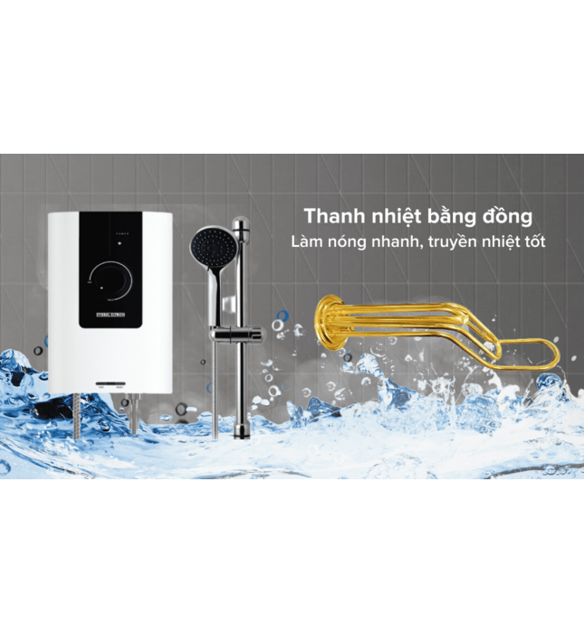 Máy Nước Nóng Trực Tiếp Đức Stiebel Eltron WS 45 EC Kèm Sen Tắm