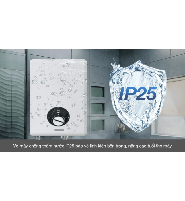 Máy Nước Nóng Trực Tiếp Đức Stiebel Eltron XGLP 45 EC Kèm Sen Bơm Trợ Lực