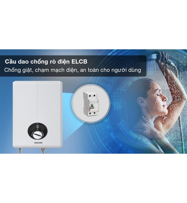 Máy Nước Nóng Trực Tiếp Đức Stiebel Eltron XGP 45 EC Kèm Sen Bơm Trợ Lực