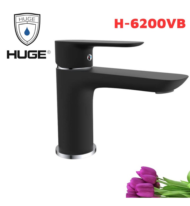 Vòi chậu Lavabo nóng lạnh Huge H-6200VB