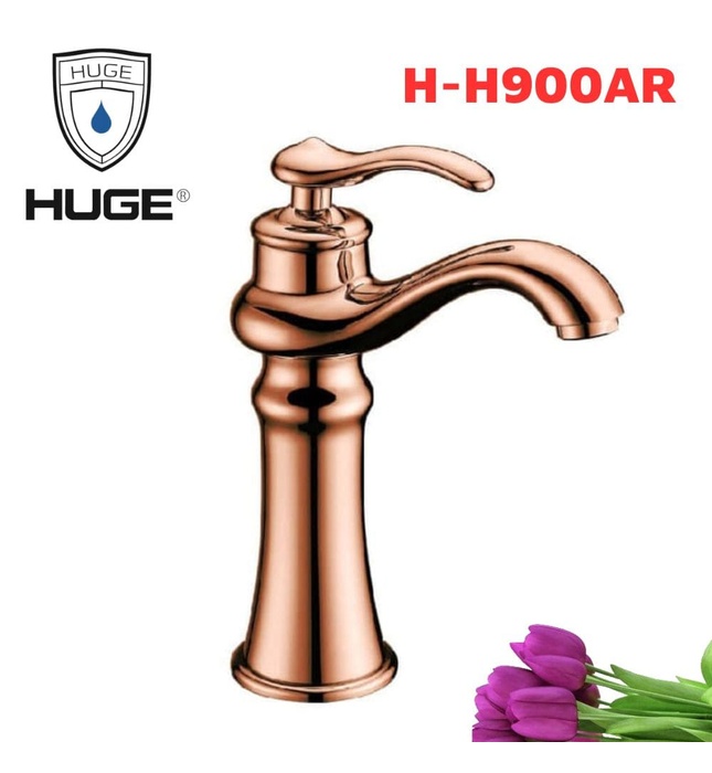 Vòi chậu Lavabo nóng lạnh Thân Cao Huge H-H900AR