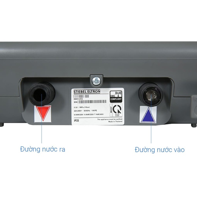 Máy Nước Nóng Trực Tiếp Đa Năng Đức Stiebel Eltron DDH 6 EC