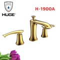Vòi chậu Lavabo nóng lạnh 3 lỗ Huge H-1900A